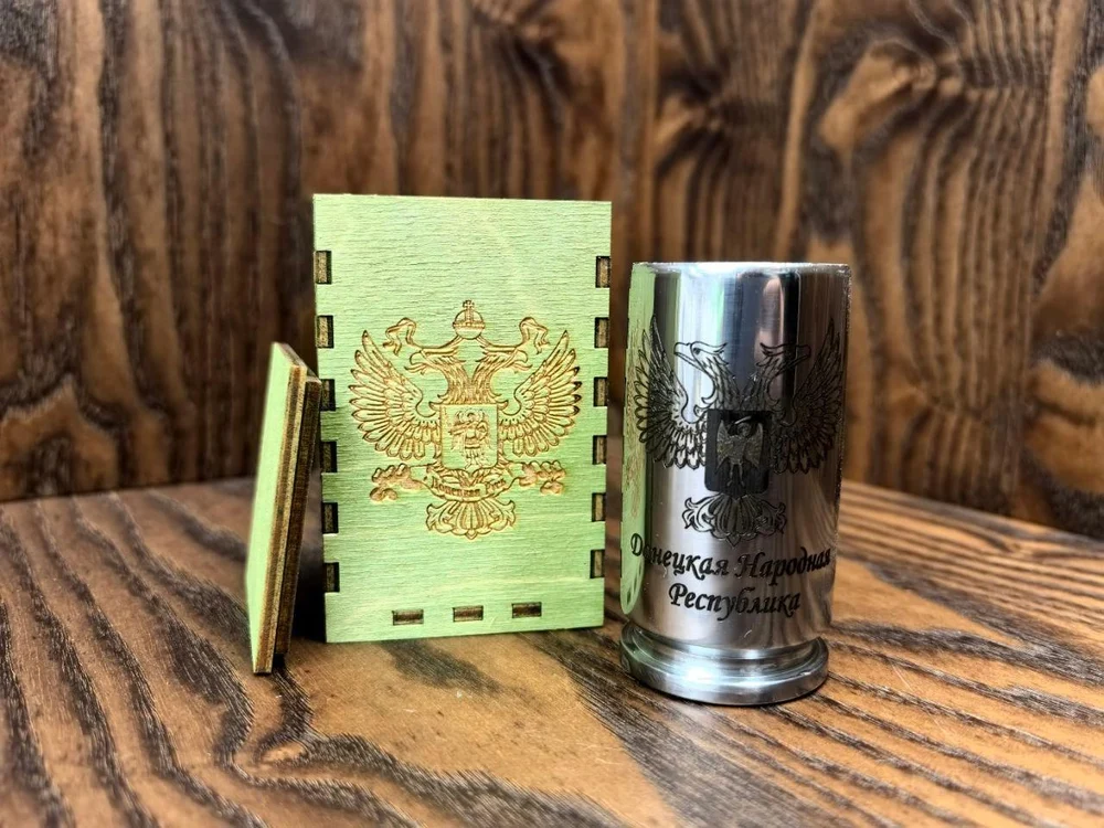 Армейские стопки и бокалы из гильз