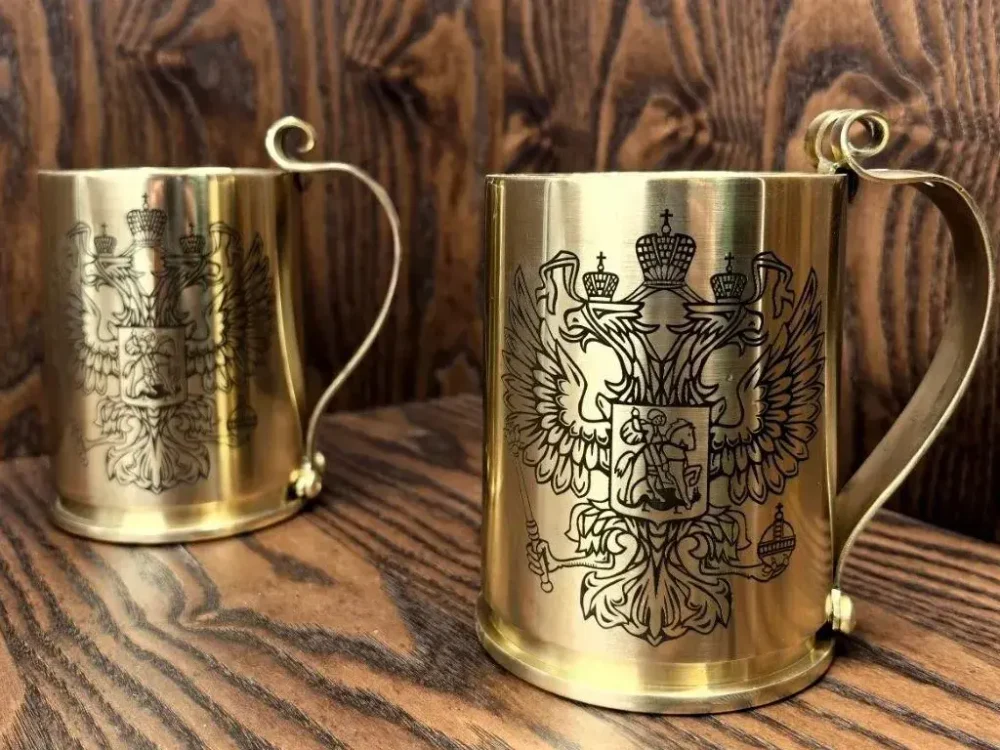 Пивной бокал из гильзы