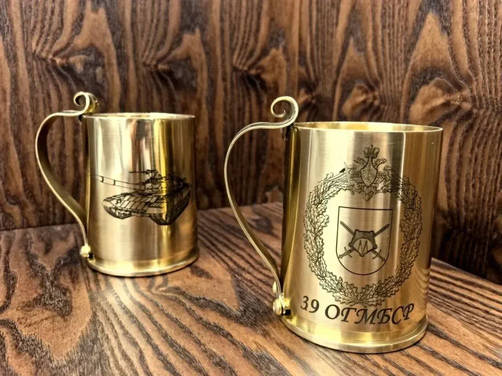 Пивной бокал из гильзы